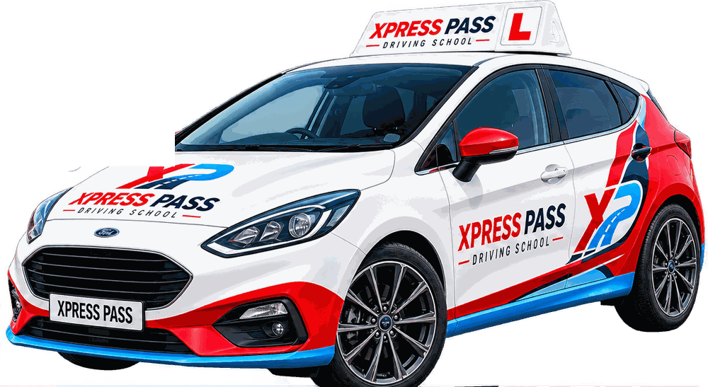 Xpress Pass Driving School dual-control learner car